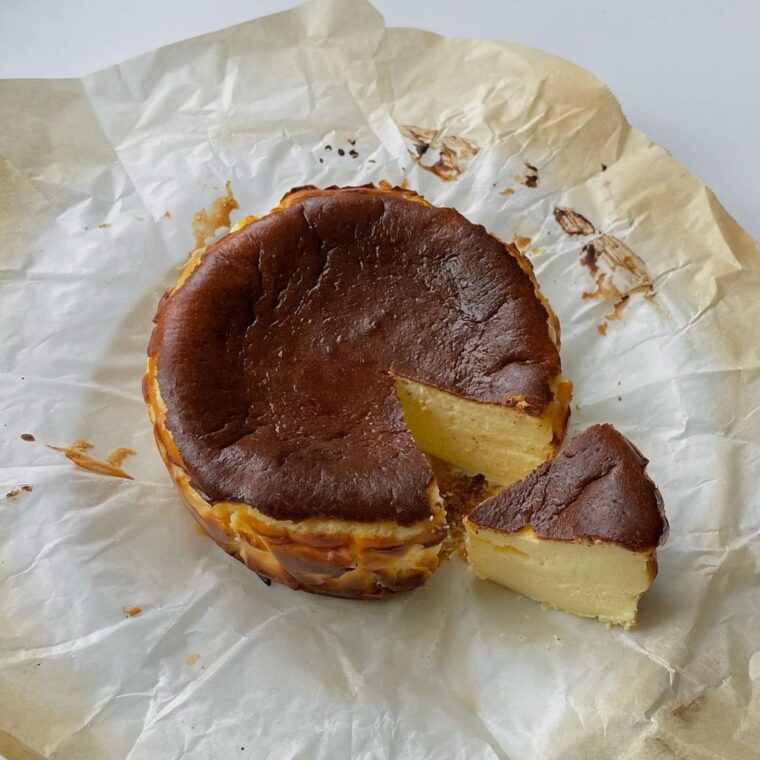 Gluten Free Basque Burnt Cheesecake