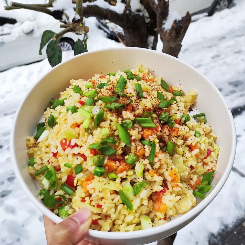Japanese Fried Rice (Yakimeshi)