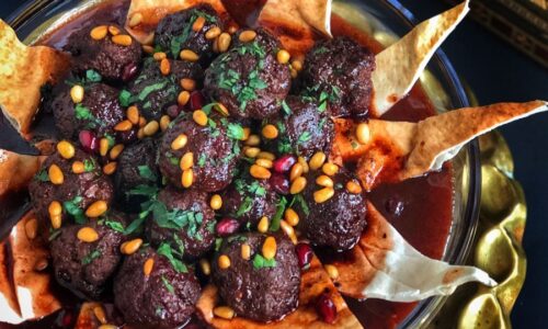 Kabab Karaz (Sweet And Sour Cherry Meatballs)