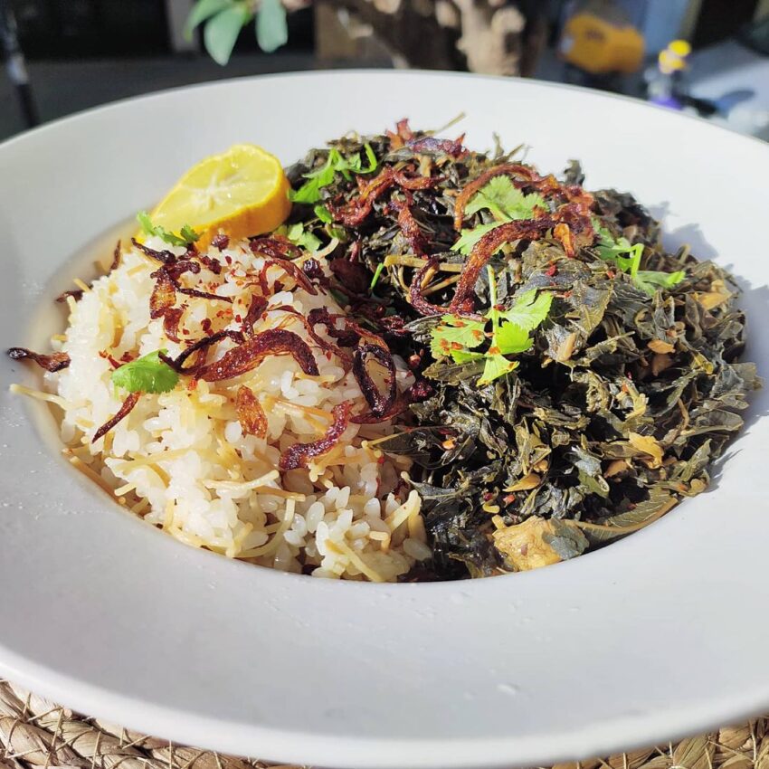 Lebanese Molokhiya