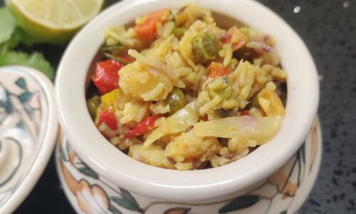 Mum’s Spicy Vegetable Rice