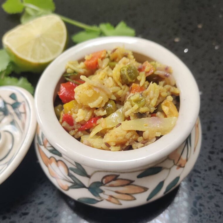 Mum’s Spicy Vegetable Rice