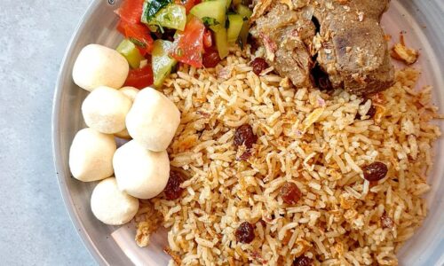 Nasi Kebuli Kambing (Lamb Rice In Rice Cooker)