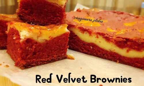 Red Velvet Brownies Cheesecake