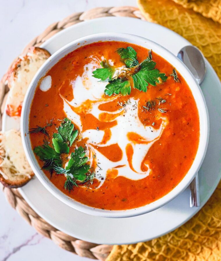 Roasted Red Pepper Soup