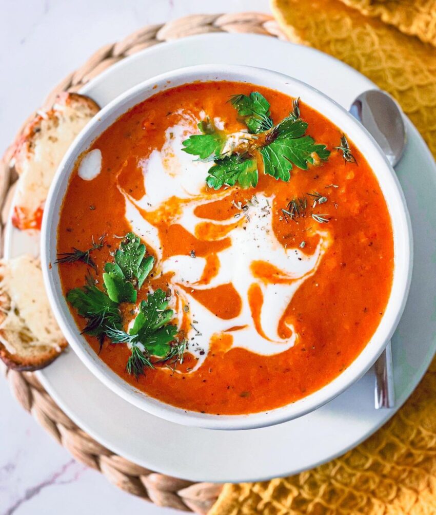 Roasted Red Pepper Soup