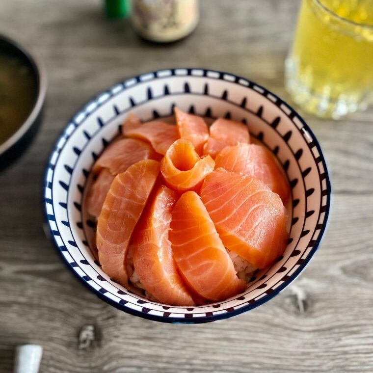 Salmon Sashimi Bowl