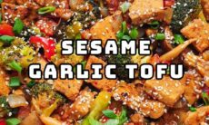 Sesame Garlic Tofu