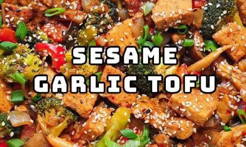 Sesame Garlic Tofu