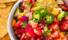 Strawberry Mango Avocado Salsa