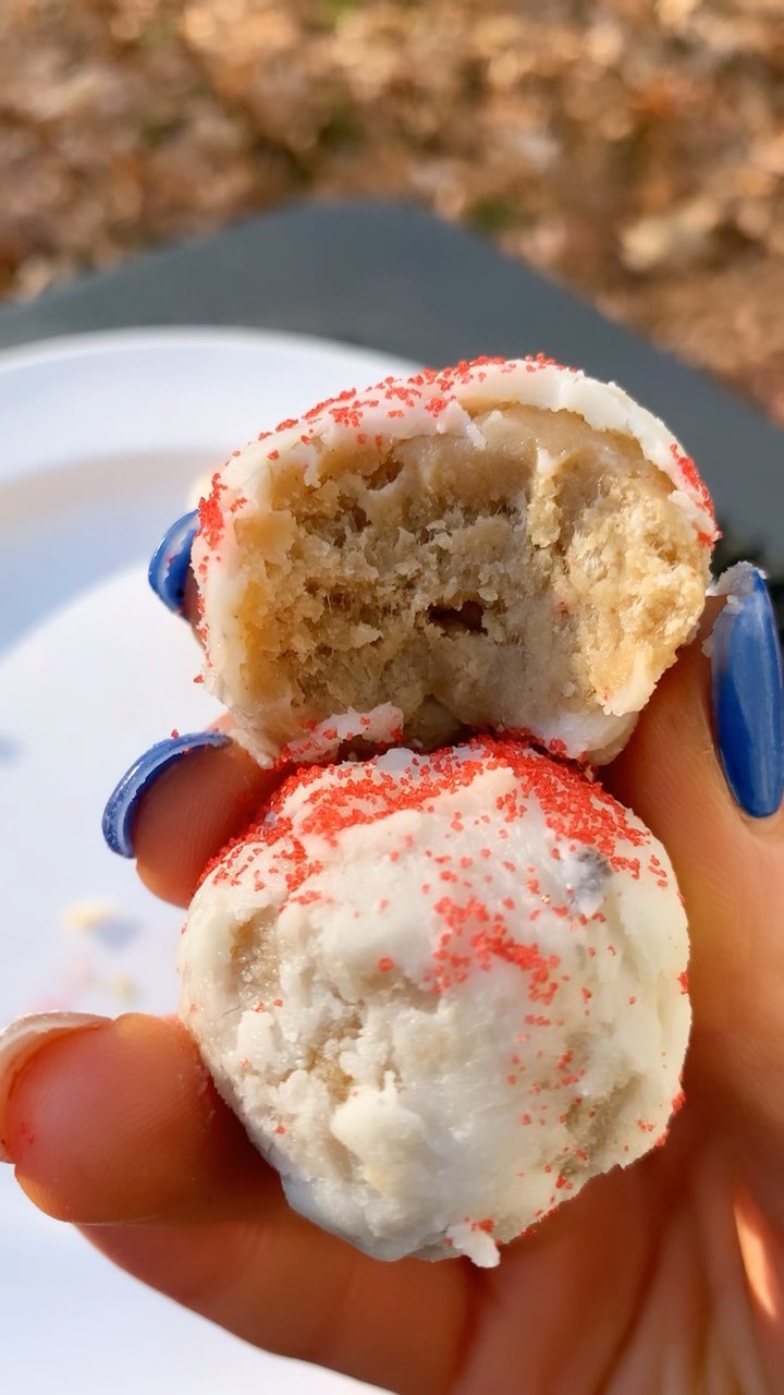 Sugar Cookie Protein Balls