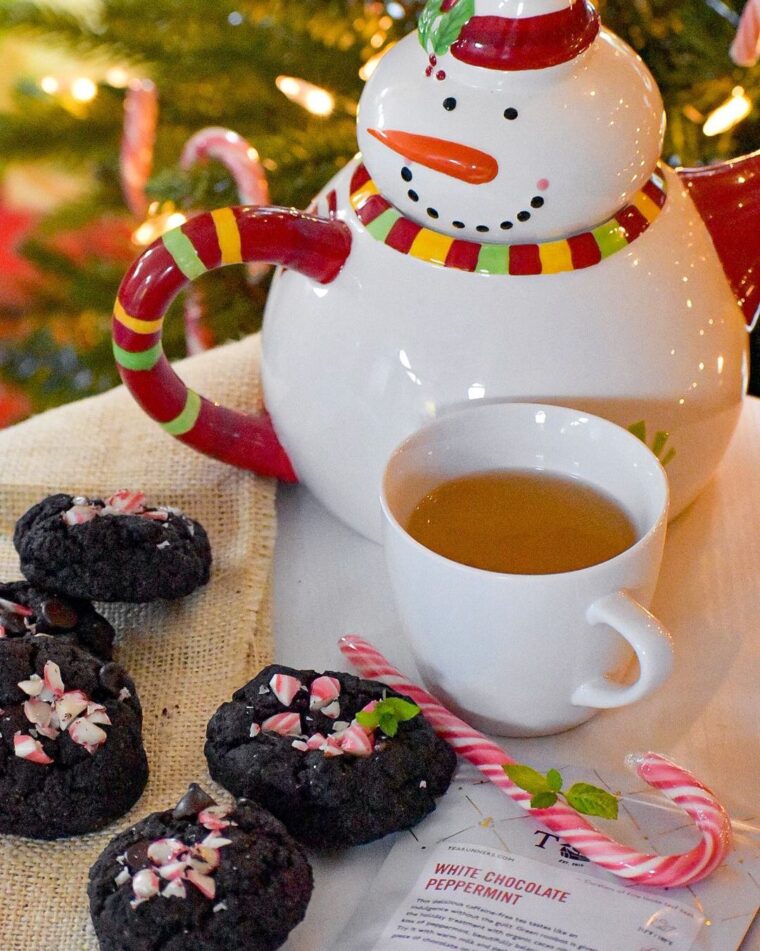 Sugar Free Peppermint Chocolate Cookies