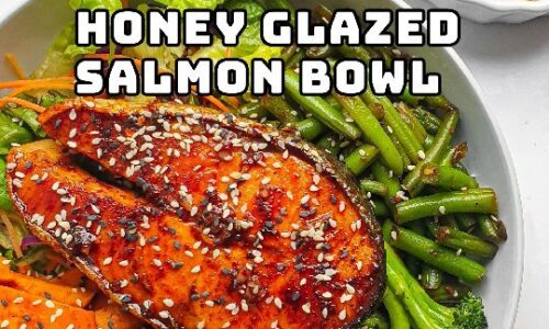 Sweet Savoury Caramelised Salmon