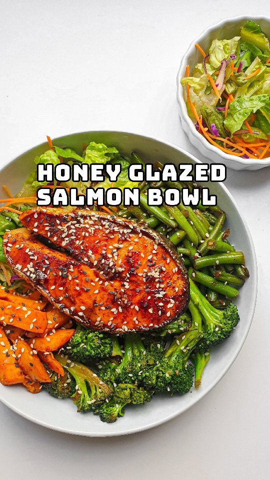 Sweet Savoury Caramelised Salmon
