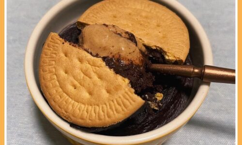 Twix Air-fry Mug Cake