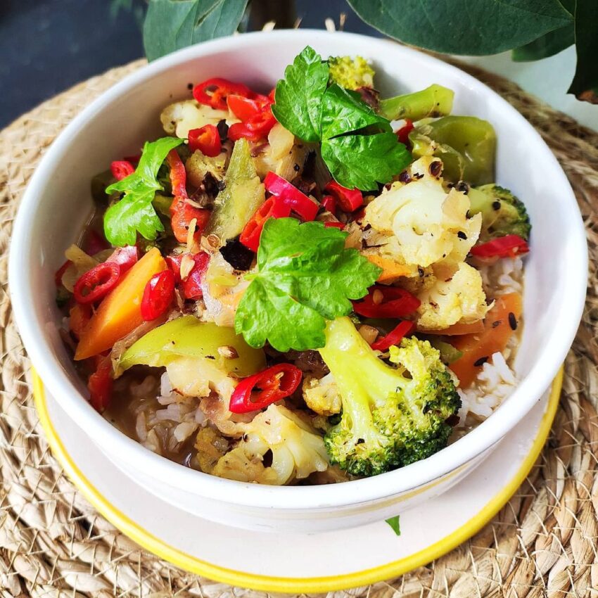 Vegetable Massaman Curry