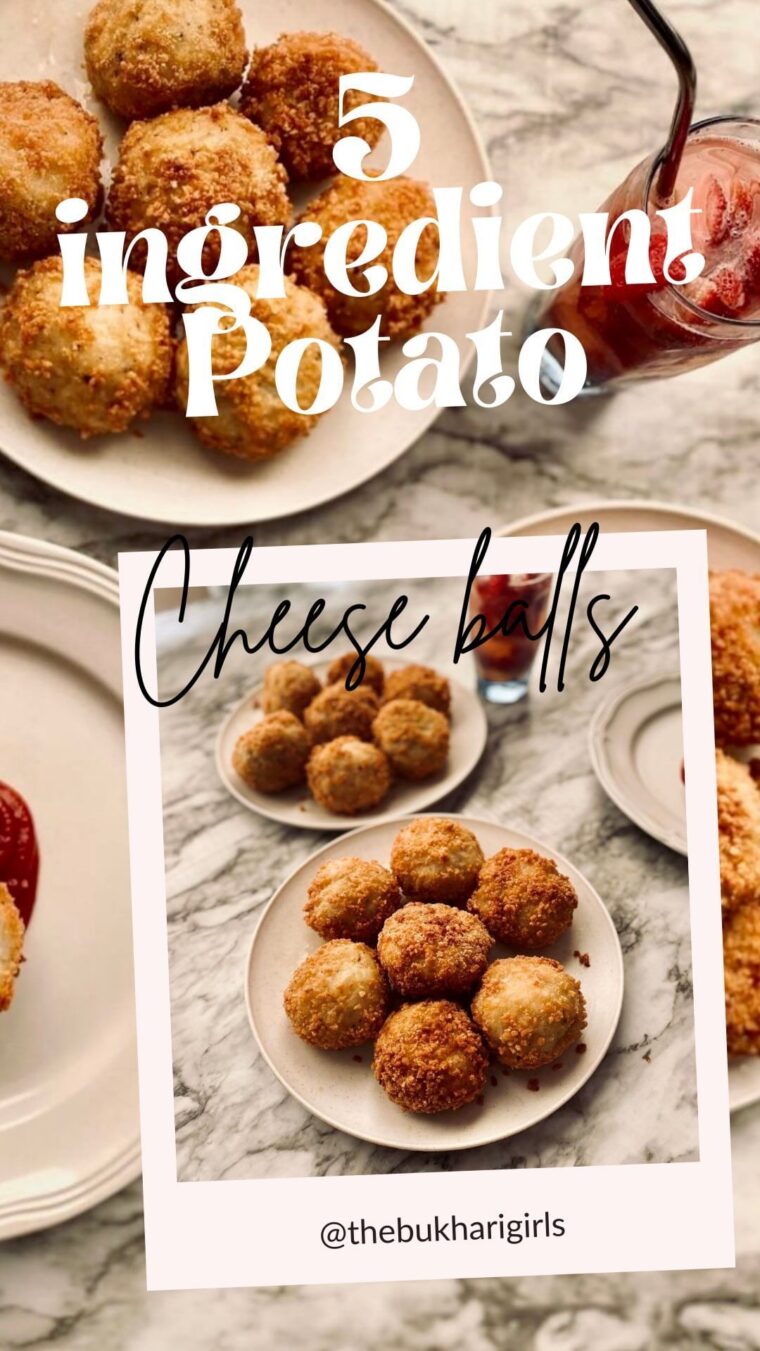 5 Ingredient Crispy Potato Cheese Balls