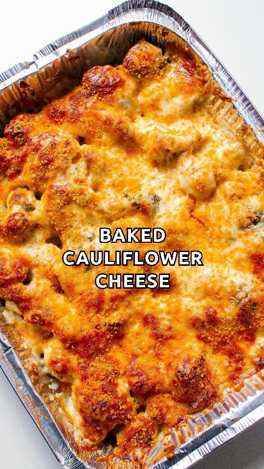 6 Ingredient Cauliflower Cheese