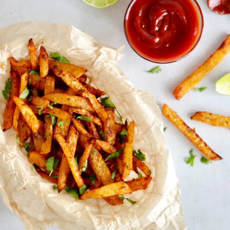 Air-fryer Jicama Fries
