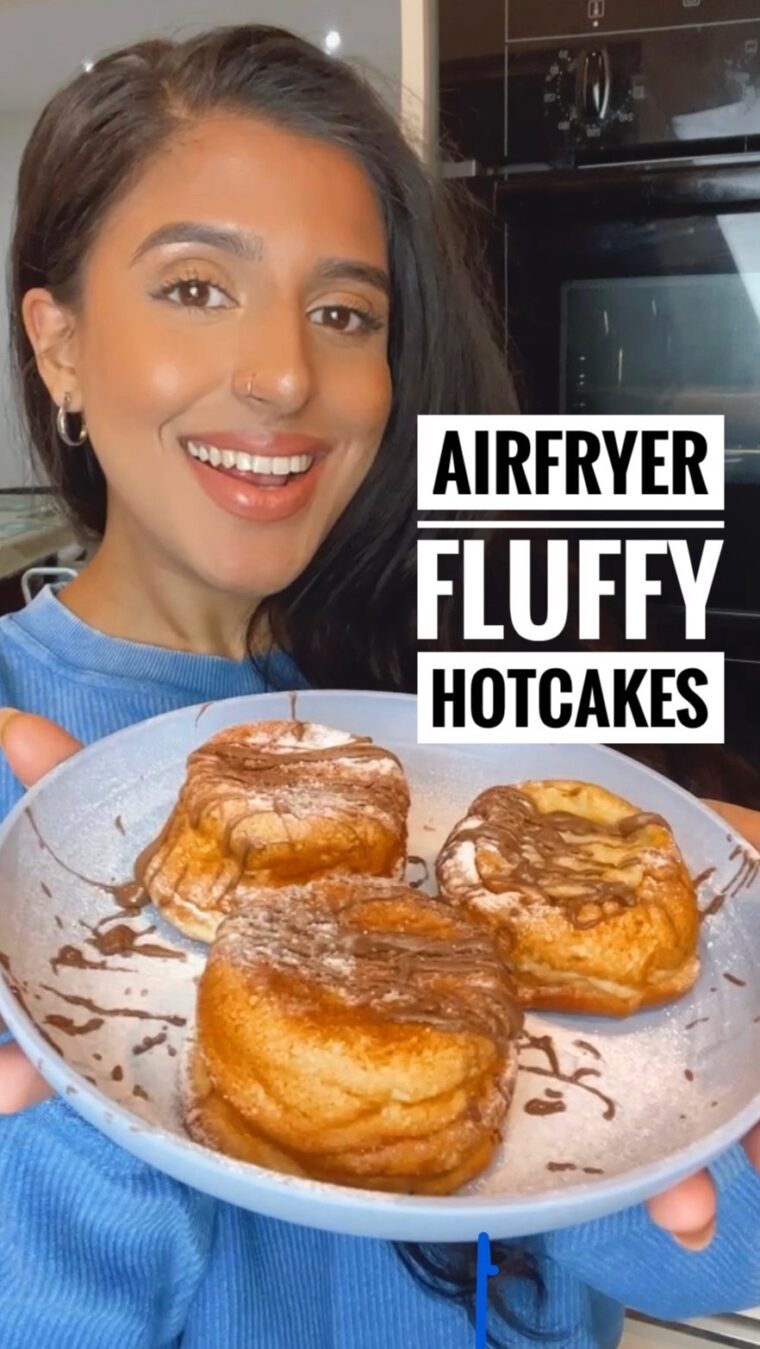 Airfried Fluffy Hotcakes