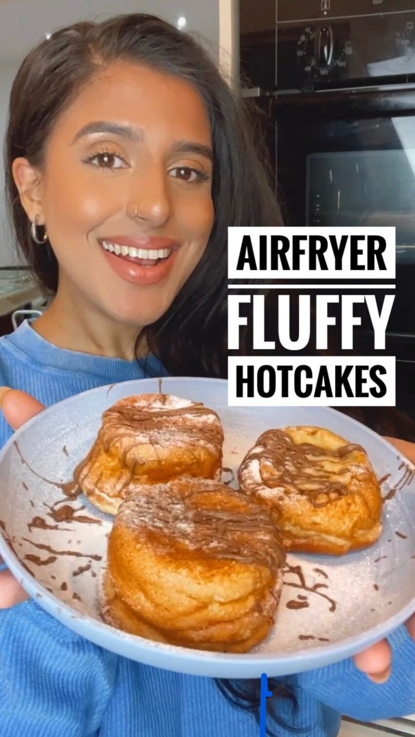 Airfried Fluffy Hotcakes