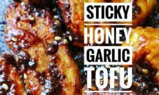 Airfried Honey Garlic Tofu