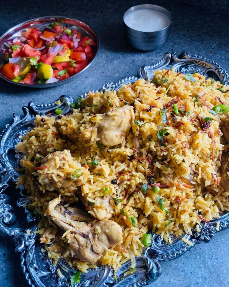 Aromatic Chicken Broth Pulao