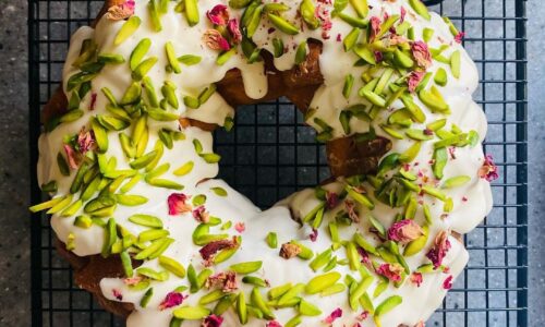 Carrot Halwa Bundt Cake