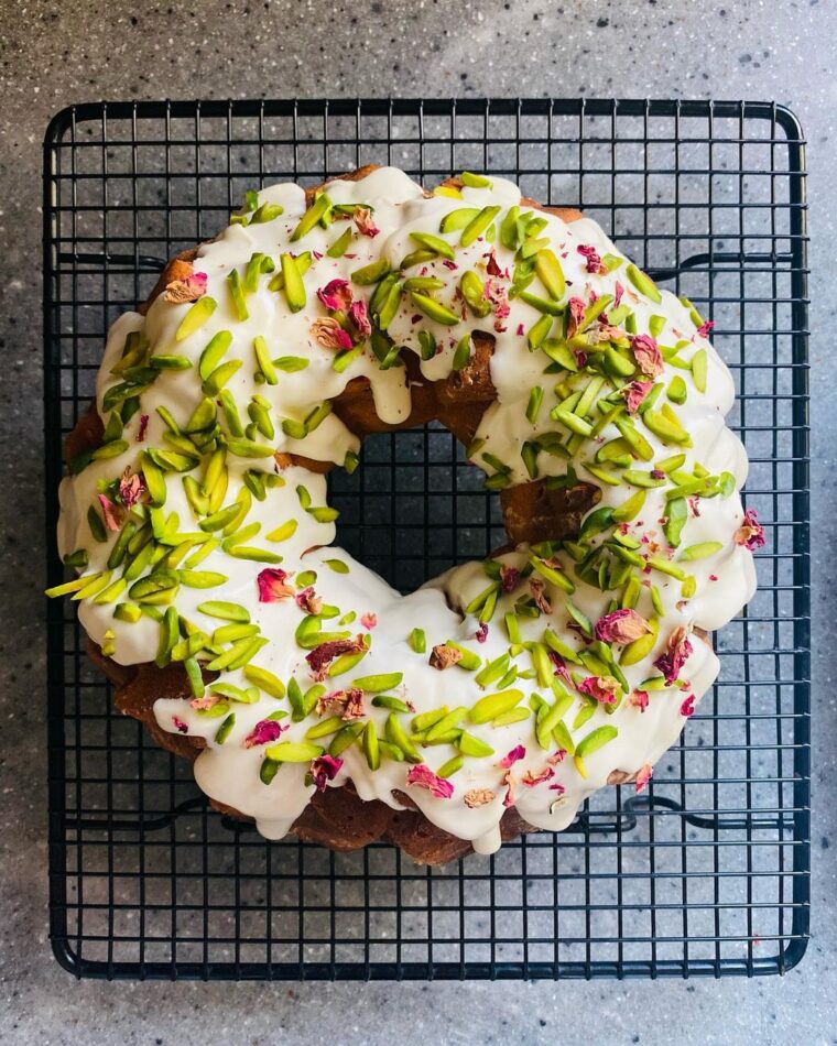 Carrot Halwa Bundt Cake