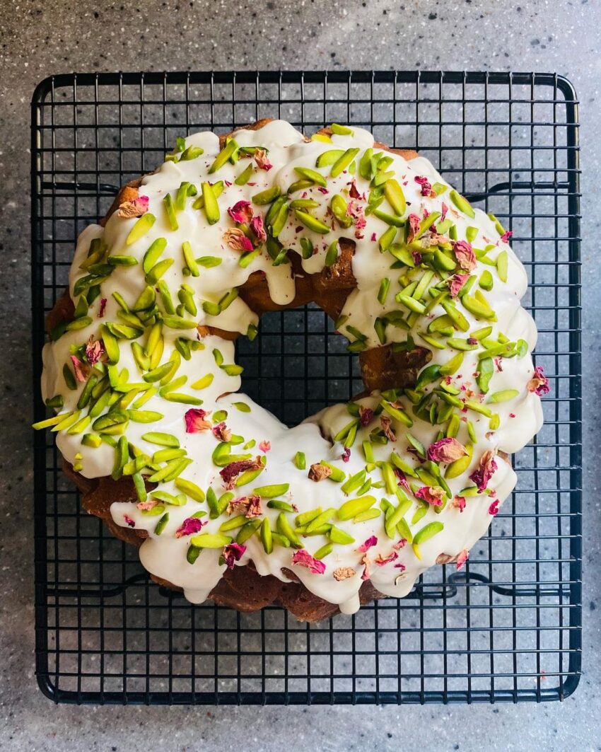 Carrot Halwa Bundt Cake