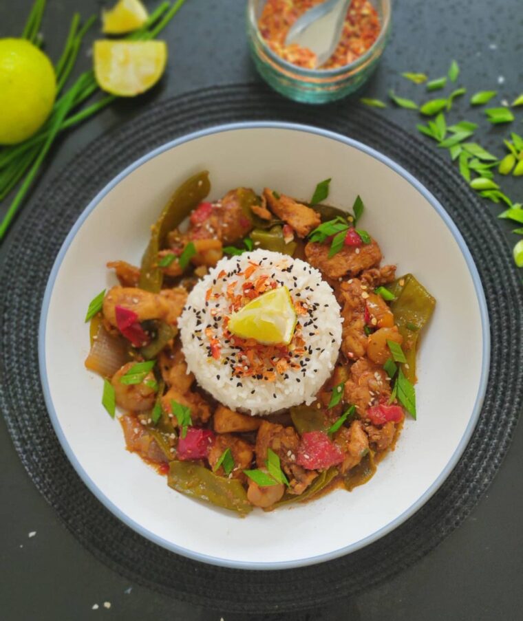Chicken And Prawn Firecracker
