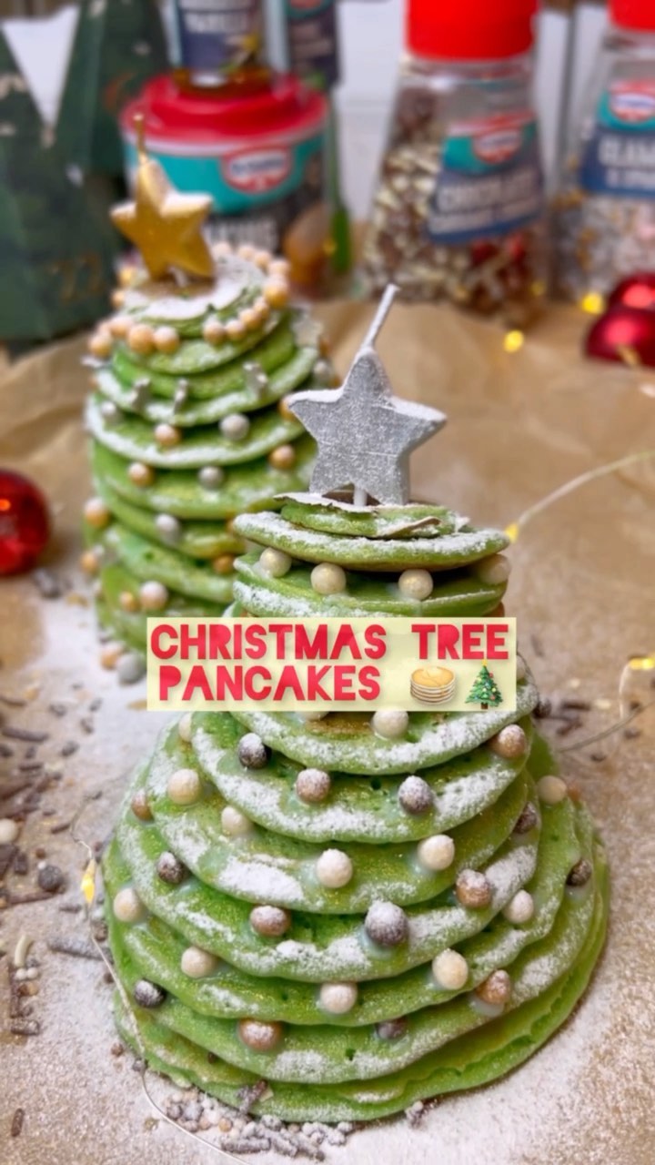Christmas Tree Pancakes