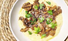 Creamy Polenta With Mushrooms