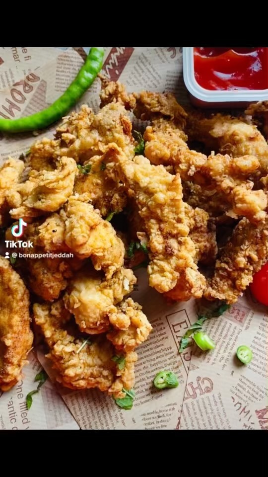 Crispiest Fried Chicken Strips