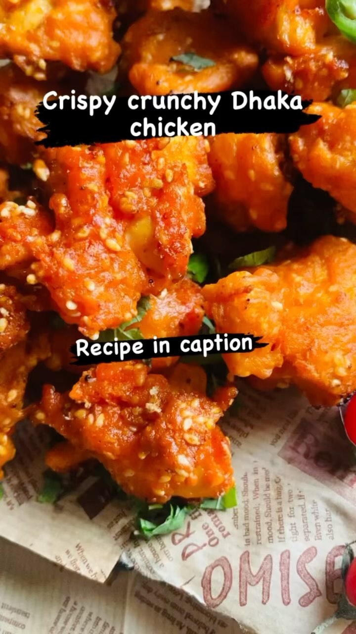 Crispy And Juicy Dhaka Chicken