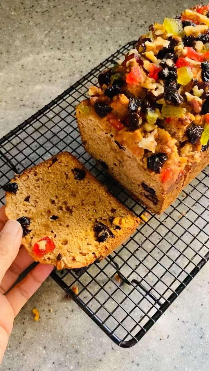 Date And Nuts Bread Made In A Blender