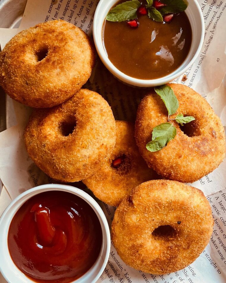 Easiest & Crispiest Potato Donuts