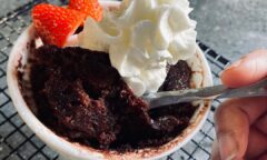 Easiest Malted Nutella Cake In A Microwave
