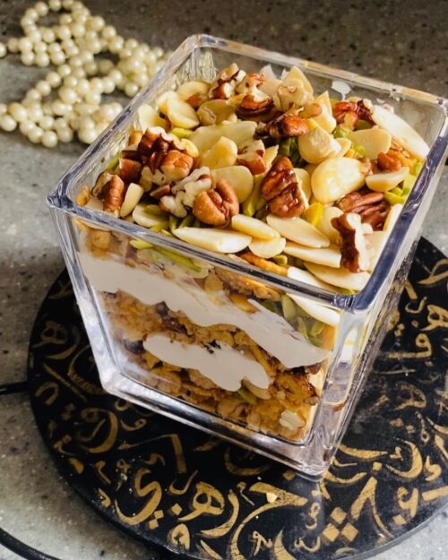 Traditional areeka dessert