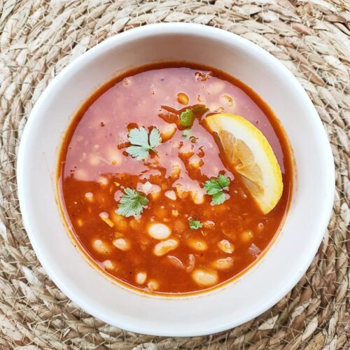 Turkish white bean stew