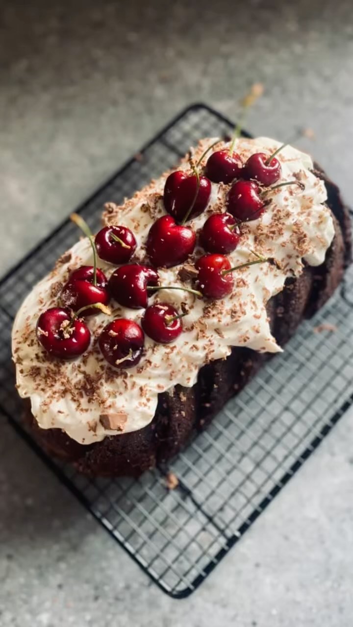 Extra Moist Black Forest Bundt Cake