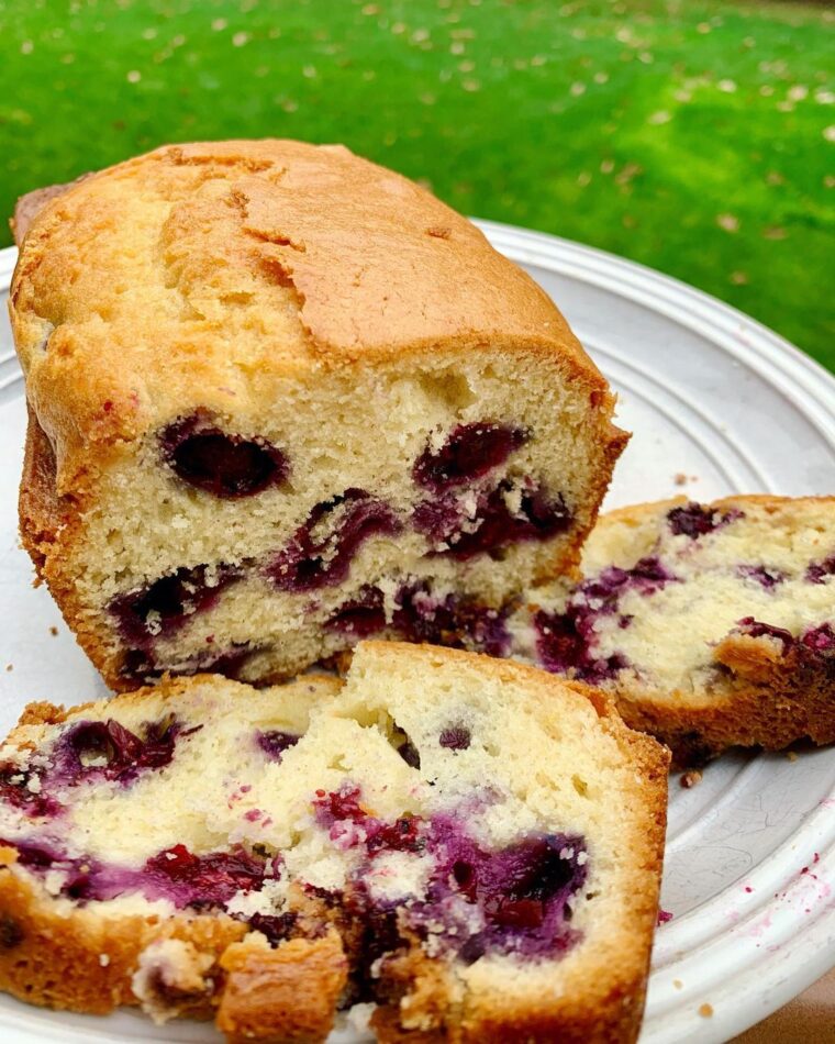Fresh Lemon Blueberry Bread
