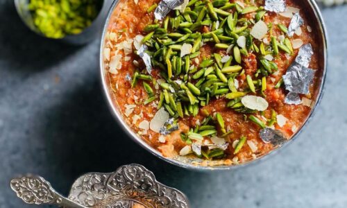 Gajrela Aka Carrot Rice Pudding