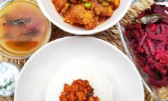 Gobi Matar (Punjabi Style Creamy Cauliflower & Pea Curry)