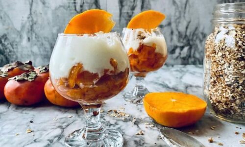 Greek Yogurt With Persimmon