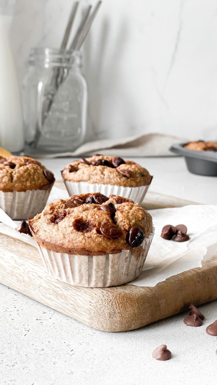 Healthy Banana Muffins