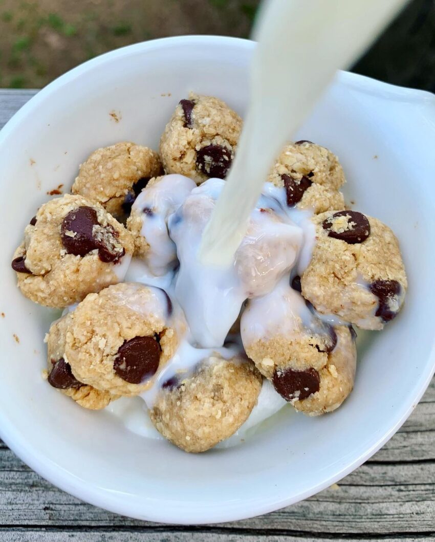 Homemade Oat Cookie Crisp Cereal