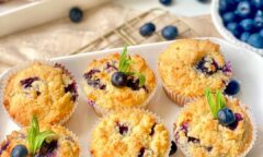 Keto Blueberry Muffins