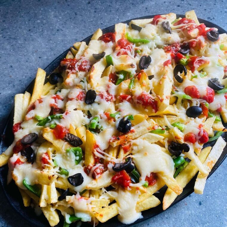 Loaded Pizza Fries