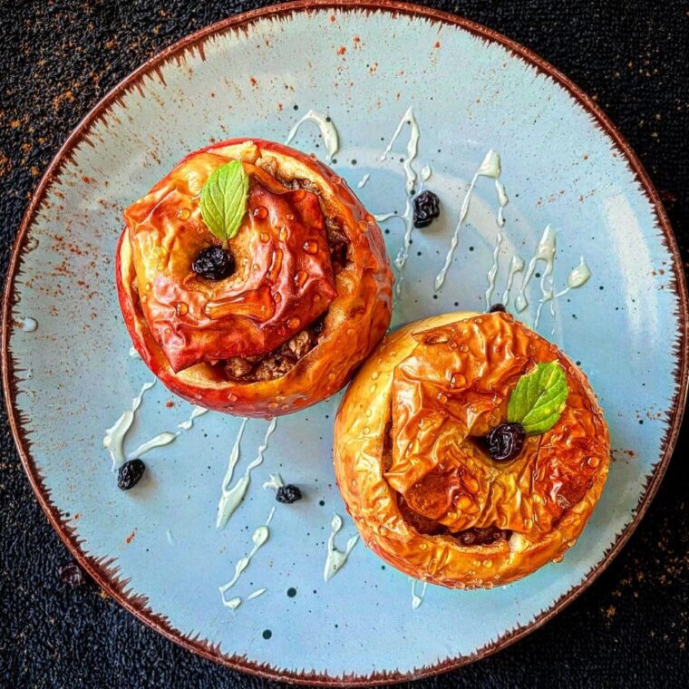 Low Calories Baked Apples